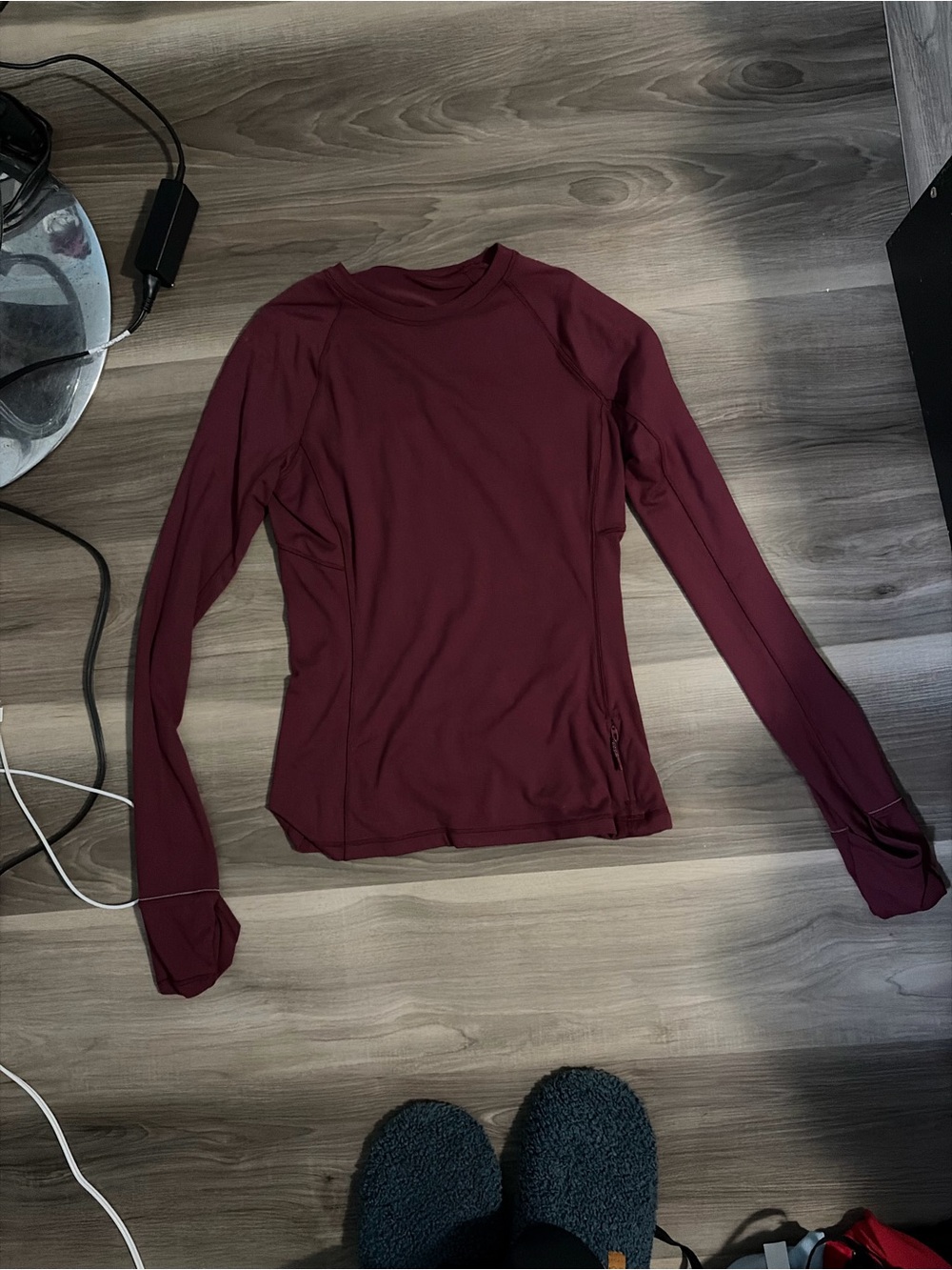 lululemon athletica Long-Sleeve Crew Top - Burgundy